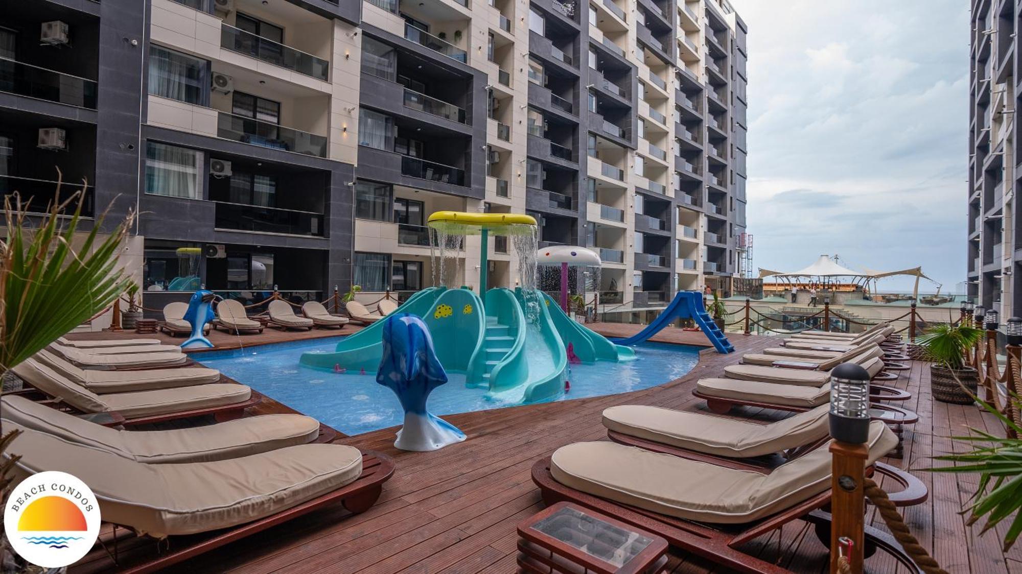 Năvodari Mamaia Beach Condos 2 מראה חיצוני תמונה